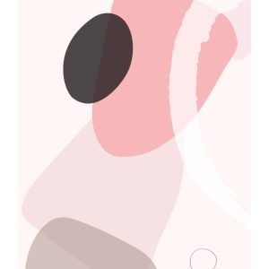 Abstract Shapes Pink Nude 1