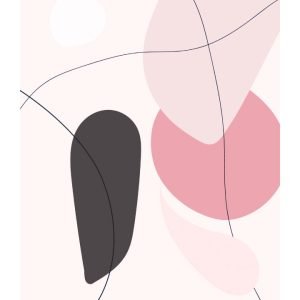 Abstract Shapes Pink Nude 3