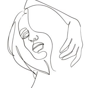 Lady Lineart 1